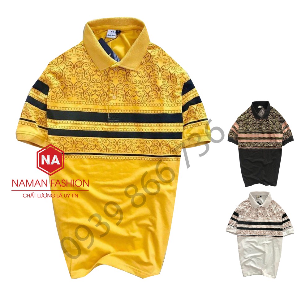 Áo thun polo nam cổ bẻ mã POLO IC TRƠN CAO CẤP - chất thun cá sấu cotton 100% co giãn 4 chiều mềm mịn mát ( có video) | BigBuy360 - bigbuy360.vn