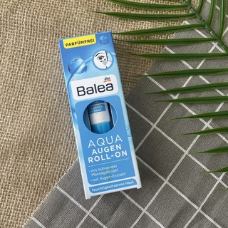 [ HÀNG ĐỨC CHÍNH HÃNG ] Kem Dưỡng Mắt Balea Aqua Dạng Bút Lăn Mát Xa, 15 ml