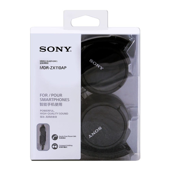 Mới Đệm Bọc Tai Nghe Choàng Đầu Sony Mdr Zx110ap / Mdr-zx110ap / Mdr-zx110 Ap