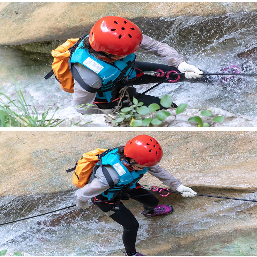 Dây Thừng Leo Núi Hình Số 8 14.6*7.5cm 35KN 4 Màu