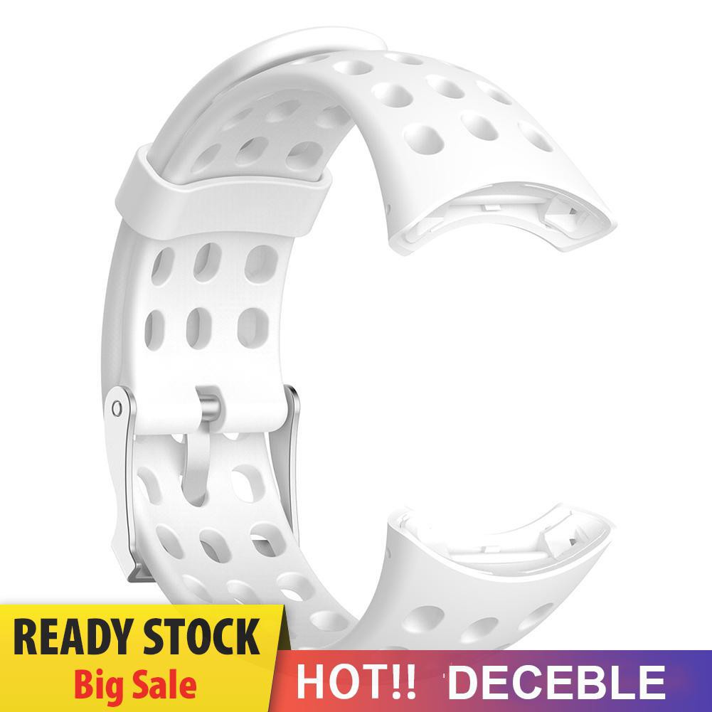 Deceble Silicone Bracelet Strap Watchband for SUUNTO M1 M2 M4 M5 M Series for Male