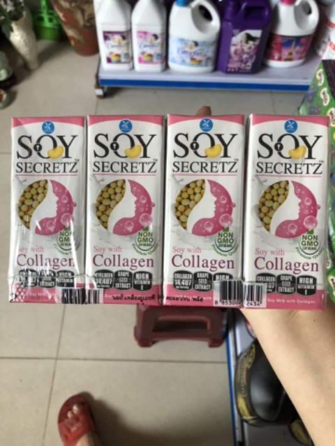 Lốc Sữa đậu nành Soy secretz date mới