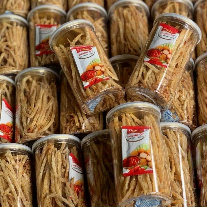 Khô cá thiều cắt sợi hũ 250g thơm ngon