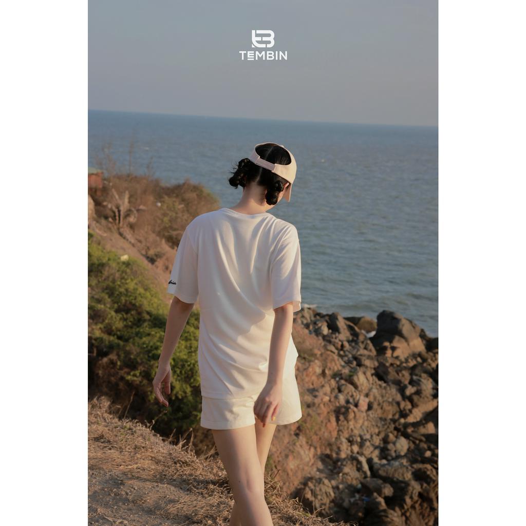 Áo Thun TEMBIN - Cat LoveYourself - Cotton - Local Brand