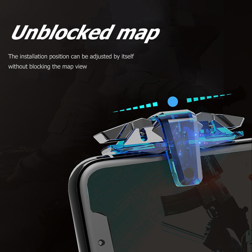 2 Nút bấm điều khiển chơi game bắn súng PUBG trên điện thoại