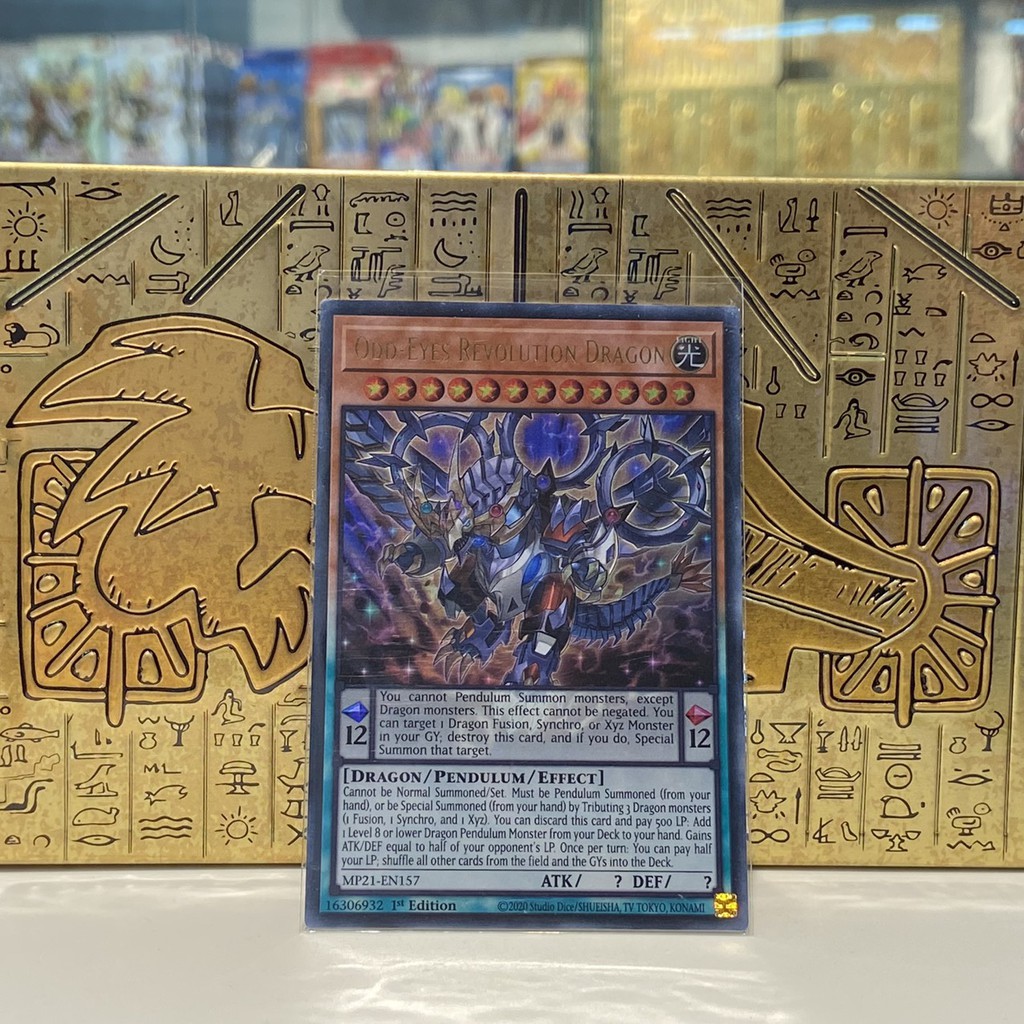 Odd-Eyes Revolution Dragon - MP21-EN157 - Ultra Rare 1st Edition