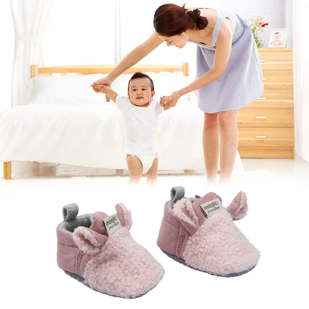 Dép Bông Đi Trong Nhà Hình Tai Động Vật Dễ Thương Cho Bé