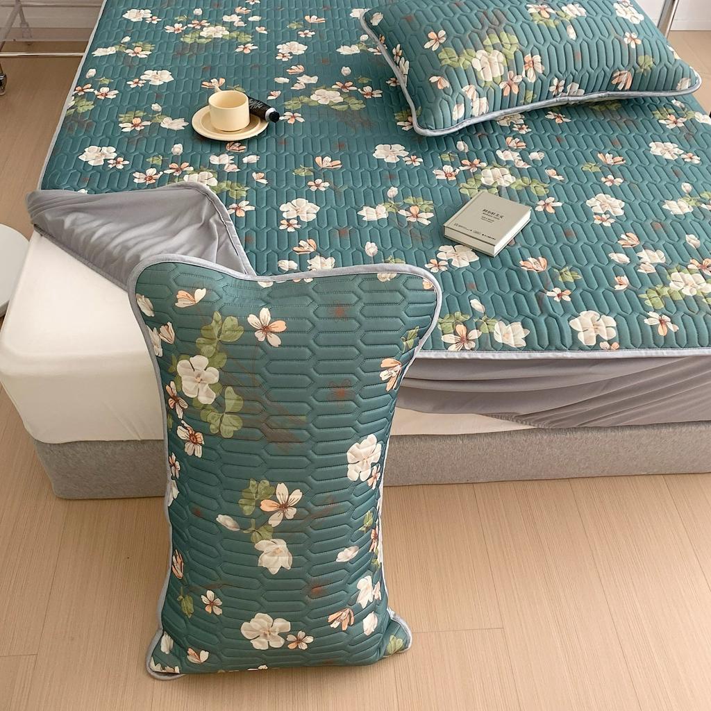 Chiếu điều hòa bọc chun Markcross chiếu cao su non đủ size vừa đệm cao 25cm Dreamhome