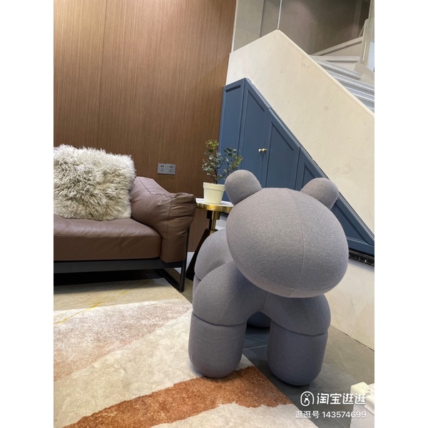 Pony chair - ghế thú cưng bọc nỉ cashmere 2021