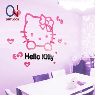 Giấy Dán Tường Trang Trí Phòng Hình Hello Kitty