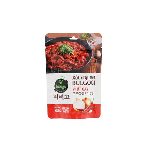 Xốt ướp thịt cay Bulgogi gói 80g | BigBuy360 - bigbuy360.vn