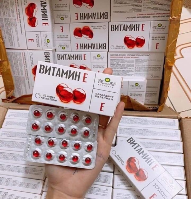 Vitamin E đỏ 4 hộp /160k | BigBuy360 - bigbuy360.vn