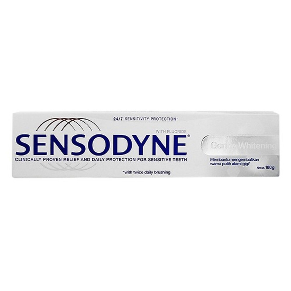 Kem Đánh Răng Trắng Sáng Sensodyne Gentle Whitening 100g