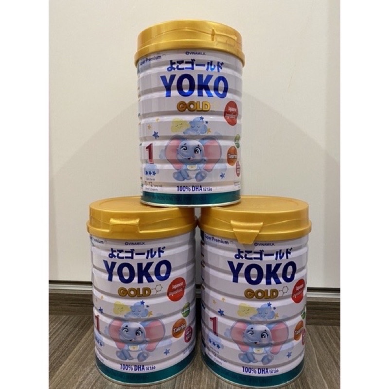 Sữa bột Vinamilk Yoko Gold 1 850g(date 2023)(từ 0 đến 12 tháng tuổi)