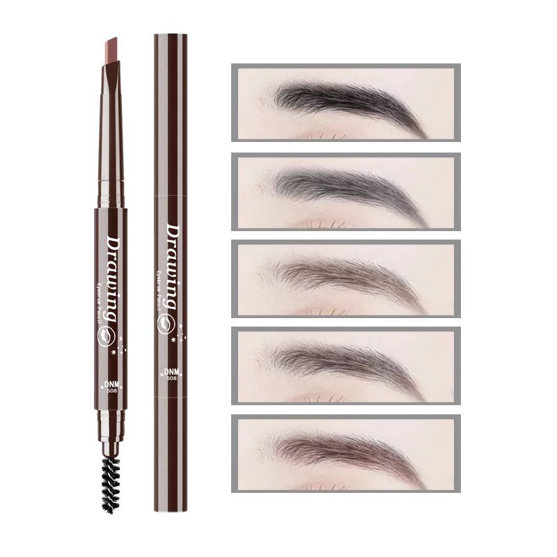 Etude House Bút Chì Kẻ Lông Mày Đầu Tam Giác Xoay Tự Động Kèm Cọ Chống Thấm Nước