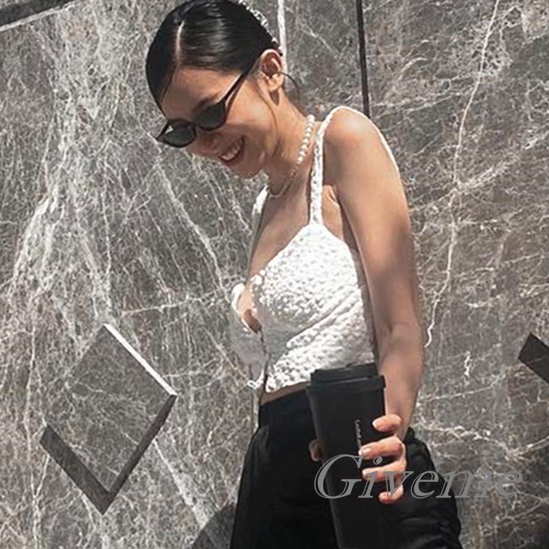 Áo Hai Dây Nữ Màu Sắc Đơn Giản