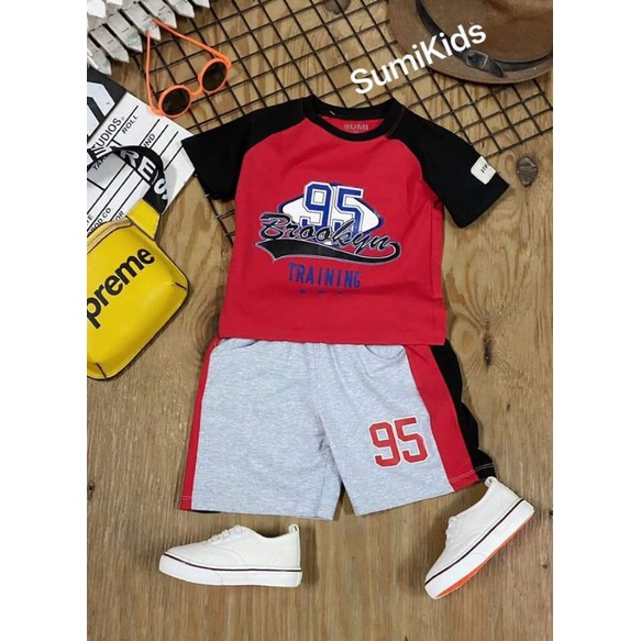 Bộ số 95 cotton Sumikids size 10-14