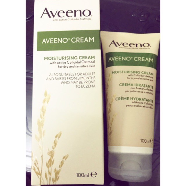 Kem Aveeno trị nẻ, chàm cho bé của Uk từ 3 tháng
