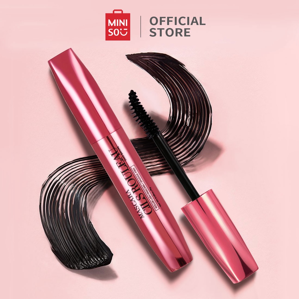 Mascara không lem chống nhòe Smudge free Miniso 37.6g (Màu đen) - Hàng chính hãng