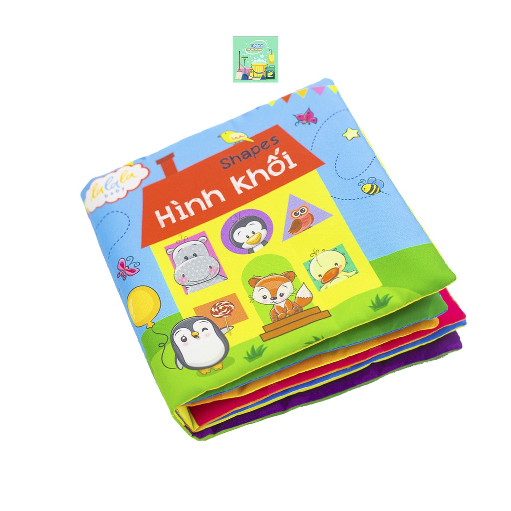 Sách vải Lalala baby, kích thích đa giác quan: My very first book, Cuốn sách đầu tiên của bé - BB11