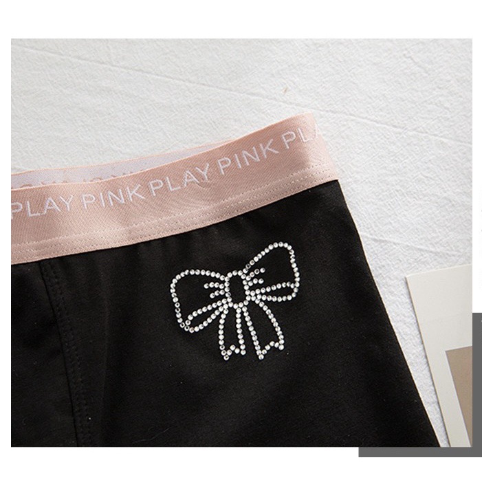 Quần Lót Nam Cotton Cao Cấp - Quần Sịp Nam BảnTo Logo Nơ  S96