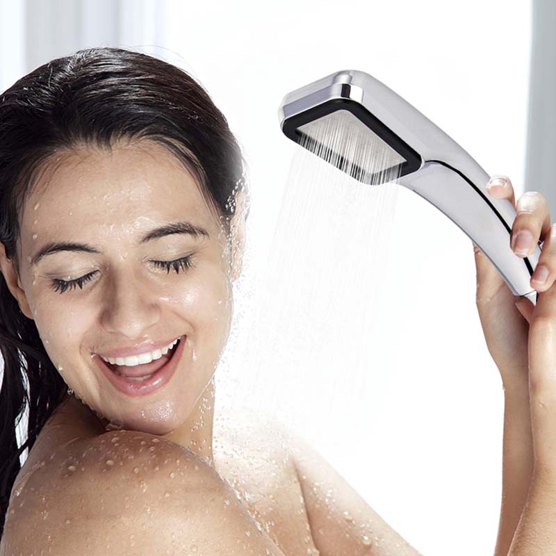 Đầu Vòi Sen Áp Suất Cao 300 Lỗ Tiết Kiệm Nước Tiện Dụng