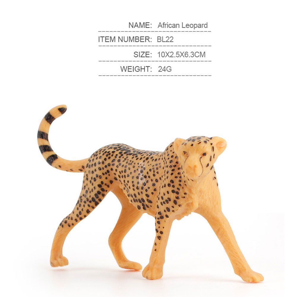 Đồ chơi mô hình động vật hoang dã làm bằng tay trang trí cho trẻ em