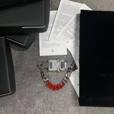 Vòng cổ 1017 ALYX 9SM colour chaining buckle necklace ss21
