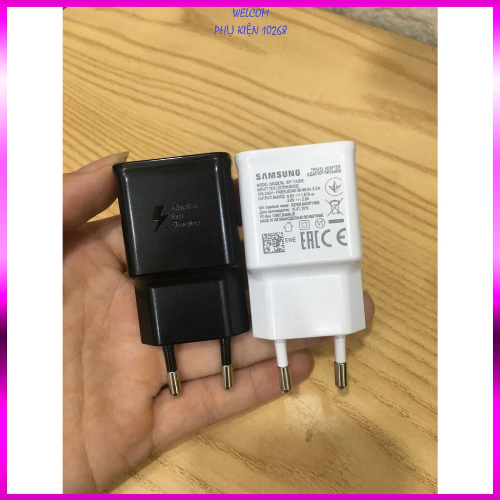 Củ Sạc Nhanh Samsung Dành Cho S7 - S8 - S9 - S10 - Note 7 - Note 8 - Note 9 - Note 10