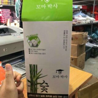 SÉT 2 CHIẾC BÀN CHẢI THAN TRE BOSSI