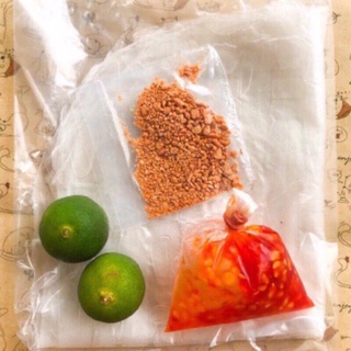 Bánh tránh satế ớt tươi