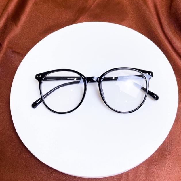 Mắt kính gọng tròn cá tính dễ thương D135