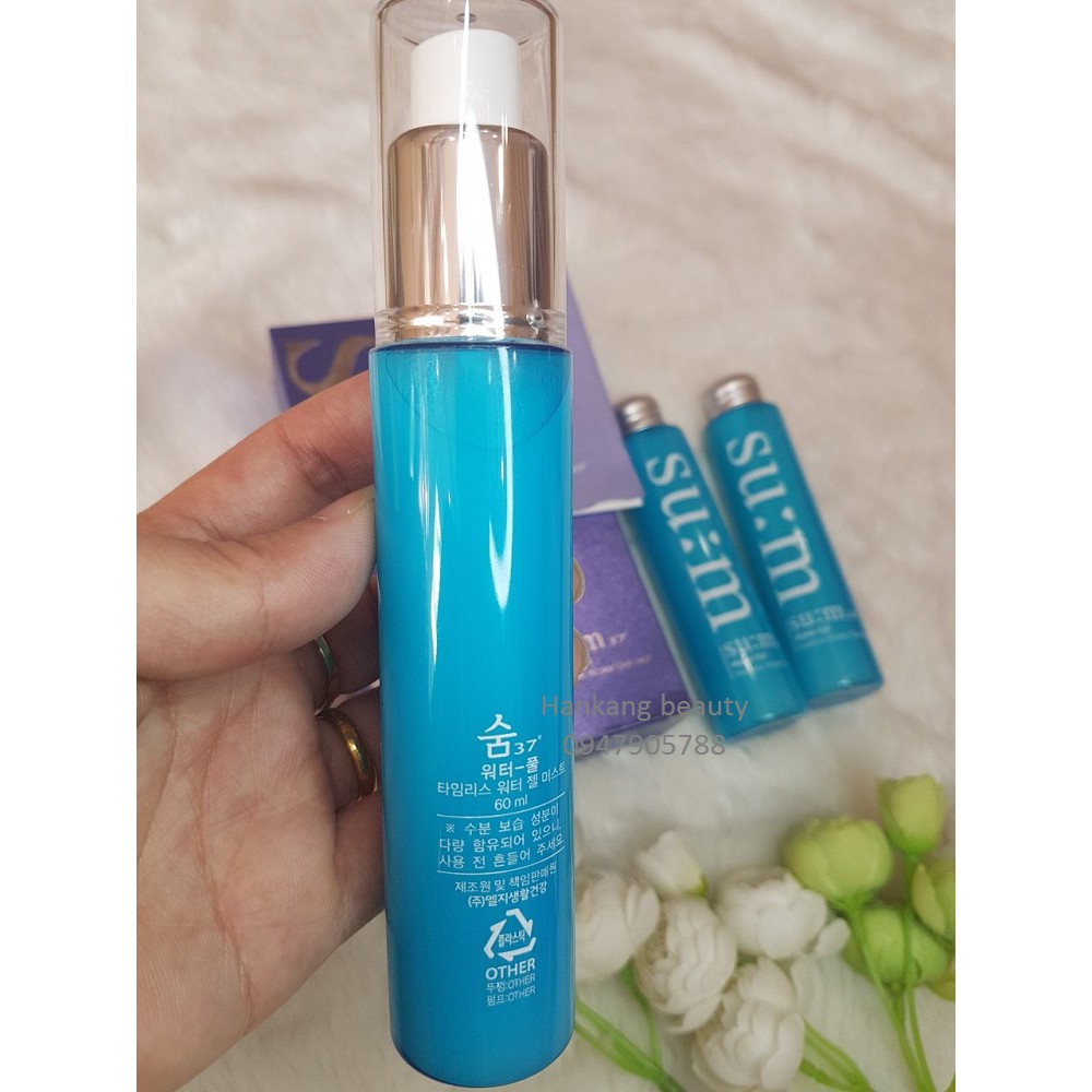 Bộ Xịt Khoáng Su:m 37 Water-full Timeless Water Gel Mist 3sp | BigBuy360 - bigbuy360.vn
