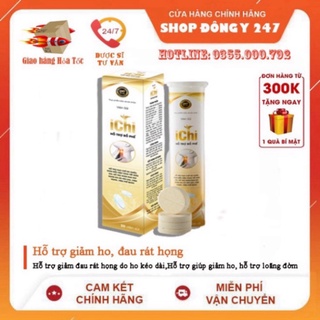 ✅ VIÊN SỦI ICHI 20 VIÊN – Đánh bay ho rát, mất tiếng, họng hạt, amidan – Công nghệ Nhật Bản