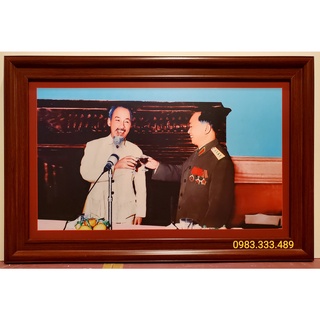 Tranh ảnh bác hồ & đại tướng võ nguyên giáp