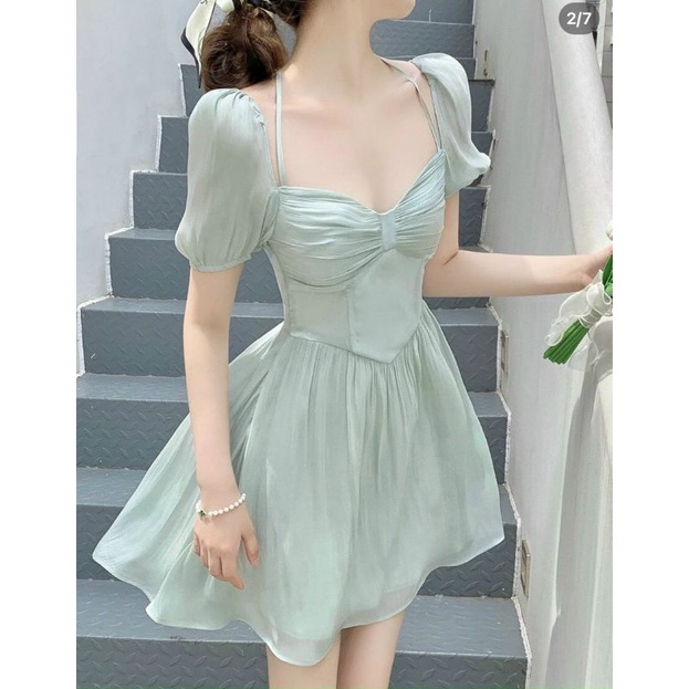 Đầm váy nữ dáng xòe xinh xắn Mitu Dress
