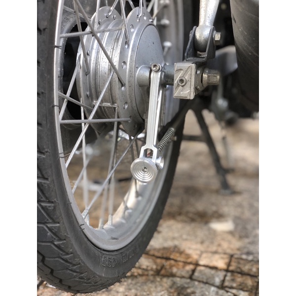 Càng Thắng nhôm Nui Racing chính hãng Thailad Wave / Dream / Fu full bộ 3 món