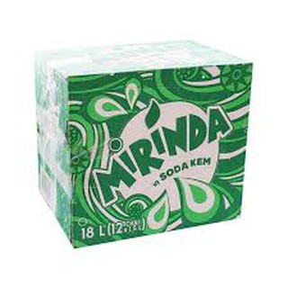 Thùng 24 lon x 330ml Mirinda soda kem
