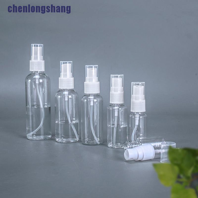 Bình đựng nước hoa bằng nhựa trong suốt dạng xịt dung tích 30/50/100ml