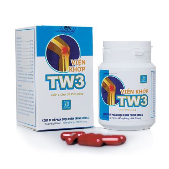 TPCN Hỗ trợ giảm đau xương khớp Viên khớp TƯ3
