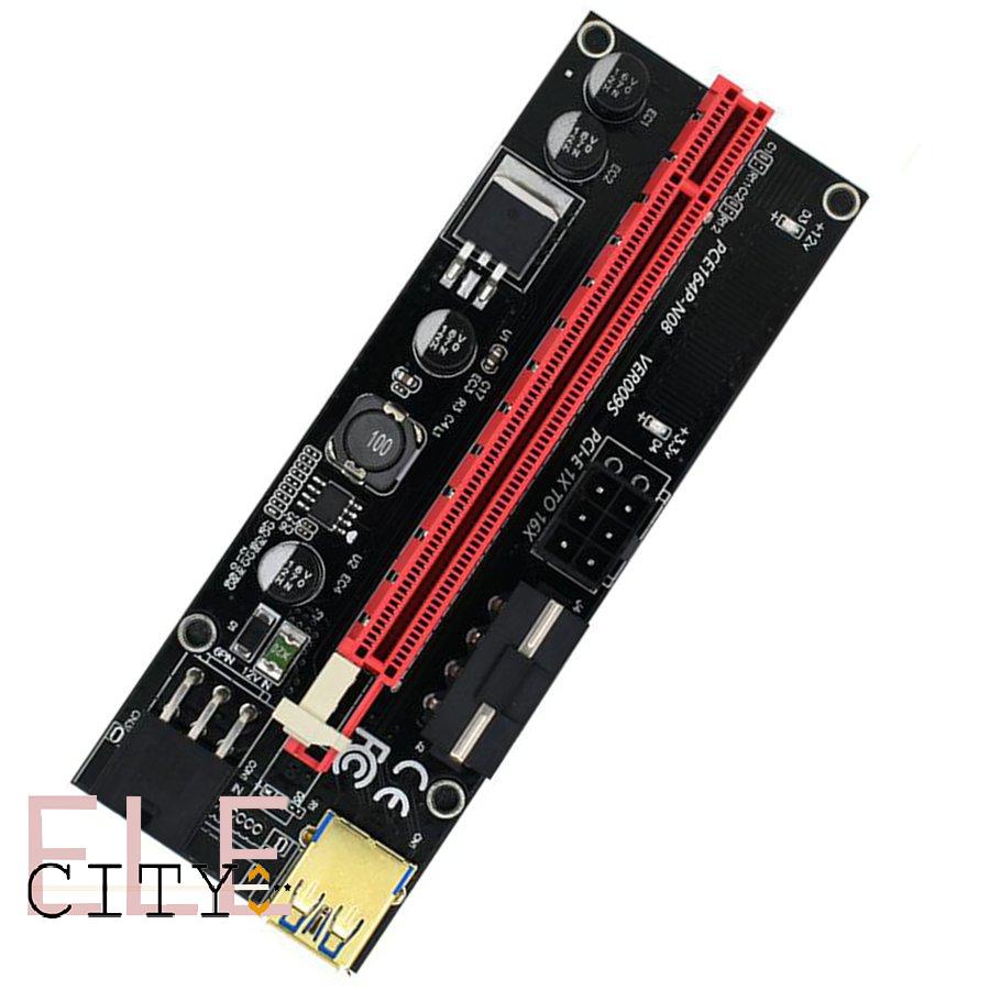 Mới Bảng Mạch Mở Rộng Ver009 Usb 3.0 Pci-E Ver 009s 1x 4x 8x 16x
