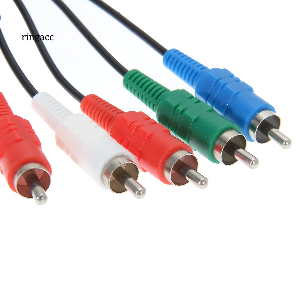 Cáp âm thanh HDTV AV dài 1.8m chất lượng cao cho Sony PS2 PS3