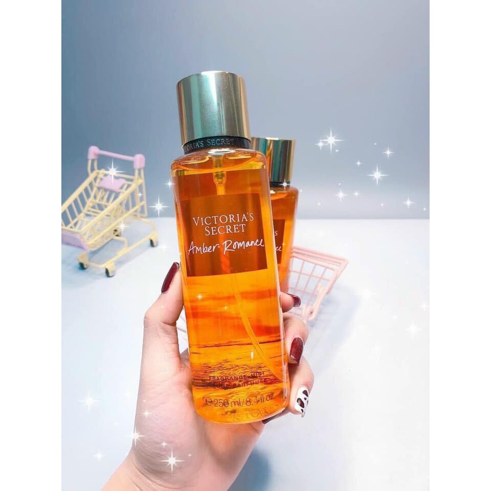 [Chính Hãng]  Xịt Thơm Toàn Thân & Dưỡng Thể Victoria's Secret Amber Romance - 𝑭𝒓𝒆𝒆𝒔𝒉𝒊𝒑