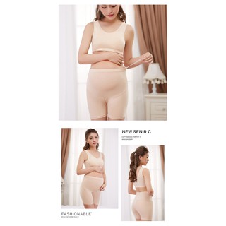 Quần mặc trong váy bầu cotton