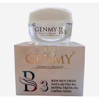 Kem genmy b3 mụn thâm dị ứng dưỡng trắng chống nắng