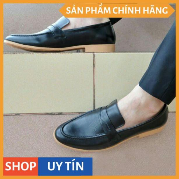 Giày Tây Nam Đế Vàng/Đen Sang Trọng | BigBuy360 - bigbuy360.vn