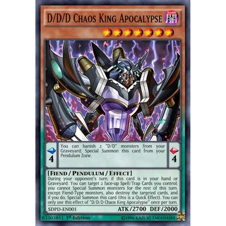 [BÀI IN] Bộ bài Pendulum Domination Structure deck