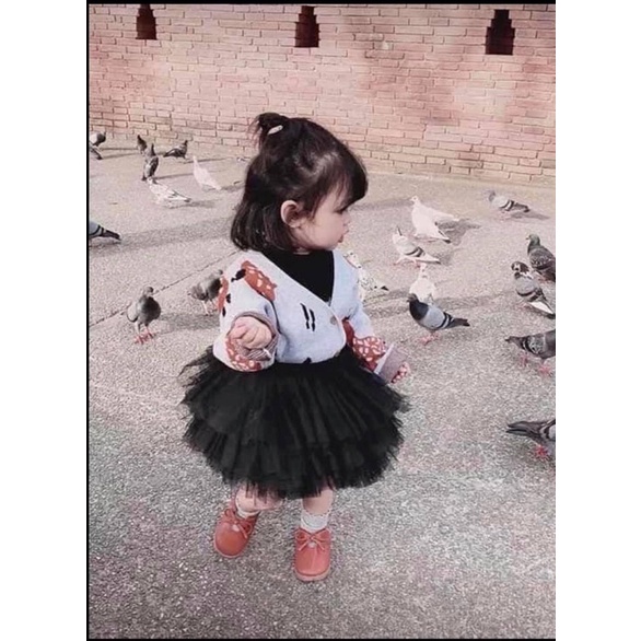 Chân váy xoè tutu hàng QCCC cho bé gái