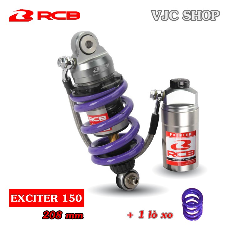 Phuộc MonoShock RCB DB2 PLUS Series 208mm cho Exciter 150