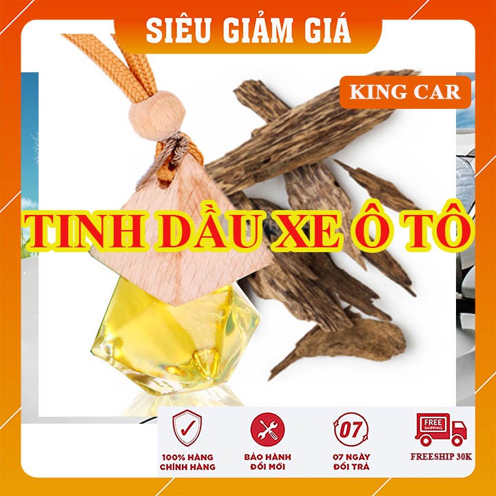 Tinh dầu treo xe, tinh dầu khử mùi trên ô tô nguyên chất 100% 16 loại hương thiên nhiên - Shop KingCar